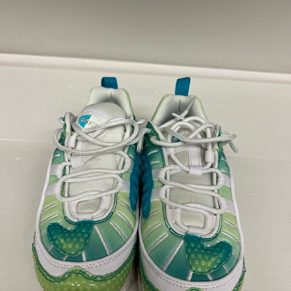 Nike Air Max Shoes - Teal and White
